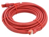 Patch cord S/FTP Cat6 LSZH Roșu 7.5m