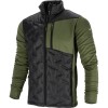 JACHETA MEDIU-ELASTICA CU MATLASARE / VERDE-NEGRU - S