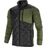 JACHETA MEDIU-ELASTICA CU MATLASARE / VERDE-NEGRU - 3XL