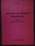 Culegere de exercitii gramaticale clasa IV-VIII-Olga Chitu