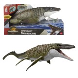 JURASSIC WORLD REBIRTH BITE N BLAST DINOZAUR MOSASAURUS INTERACTIV CU MISCARI SI FUNCTIE SPECIALA 50CM
