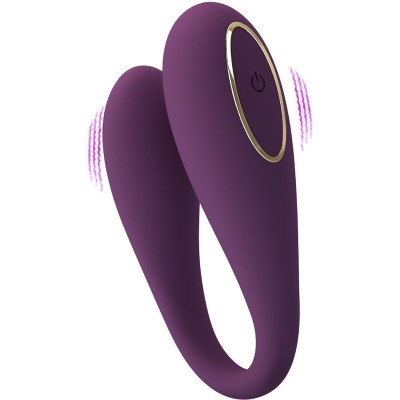 Vibrator cu control la distanta PRETTY LOVE AUGUST Double Pleasure foto