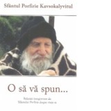 O sa va spun... - Gabriel Mandrila