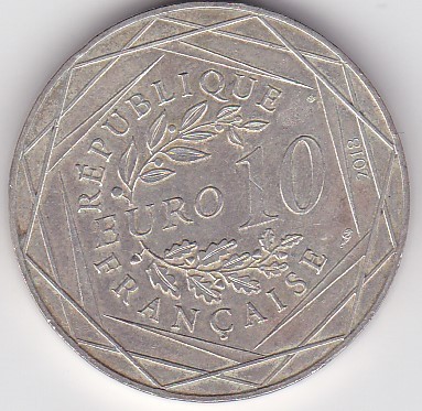 Franta 10 Euro 2018 foto