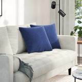 vidaXL Perne pentru canapea 2 pcs Albastru Poliție 45 x 45 cm 42013939