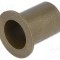 Lagăr manșon alunecător cu flanșă IGUS &Oslash;int 10mm &Oslash;ext 12mm L 7mm iglidur&reg; Z fără ungere