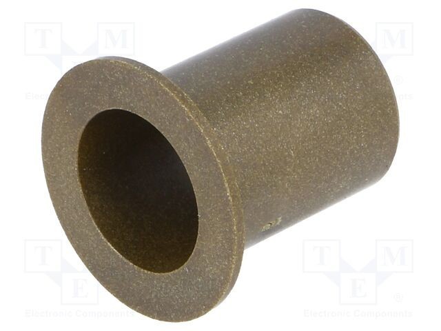 Lagăr manşon alunecător cu flanşă IGUS &Oslash;ext 12mm &Oslash;int 10mm L 15mm
