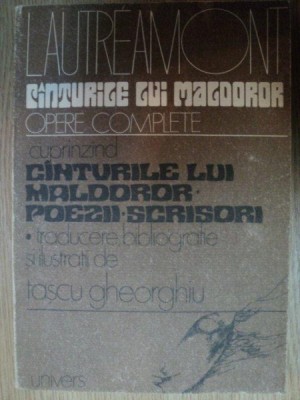 CANTURILE LUI MALDOROR . OPERE COMPLETE de LAUTREAMONT , 1976 foto