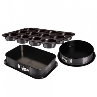 Set tavi pentru copt 3 piese Carbon Pro Berlinger Haus BH 7637 foto