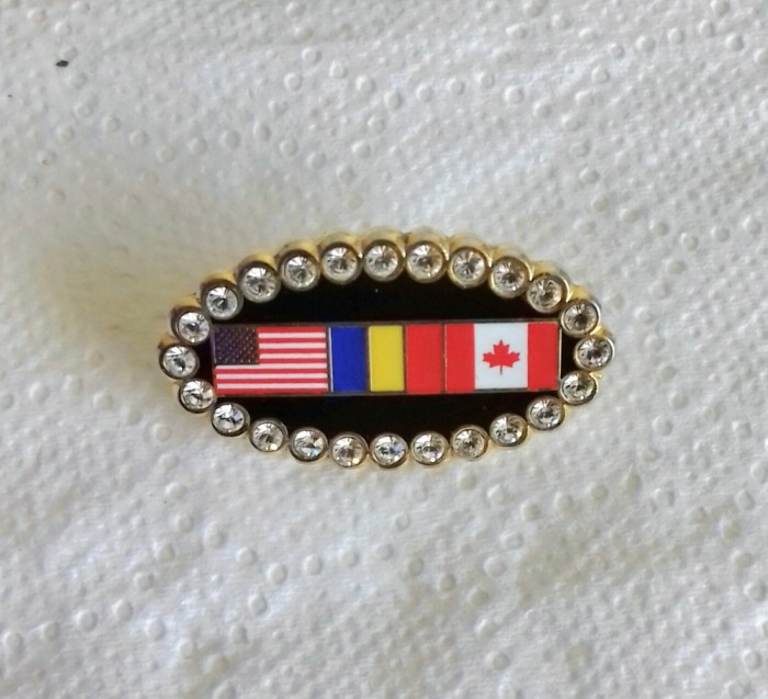 Insigna tematica SUA &ndash; Romania &ndash; Canada