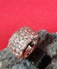 Inel Argint 925 Ametist Zirconii Dama 16mm