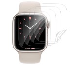 Cumpara ieftin Set 4 folii protectie de sticla securizata pentru Apple Watch Series 7 8 41 mm - RESIGILAT