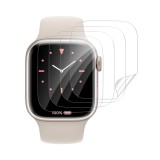 Set 4 folii protectie de sticla securizata pentru Apple Watch Series 7 8 41 mm - RESIGILAT