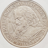 572 Cehoslovacia 10 korun 1957 Technical College km 47 argint, Europa
