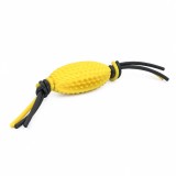 Jucărie de Ros pentru C&acirc;ini, Porumb Texturat cu Fr&acirc;nghie, Galben