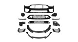 Set bara fata Ford Mustang, 05.2018-04.2023, grunduit, de vopsit; type Mach 1; cu grile, cu spoiler; Tuning,