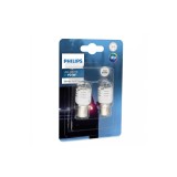 SET 2 BECURI LED EXTERIOR 12V P21 WHITE BA15S ULTINON PRO3000 SI PHILIPS 2831