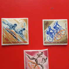 GUINEA, SPORT TOKYO - SERIE COMPLETĂ MNH