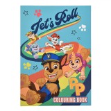 Carte de Colorat, Paw Patrol, Let&#039;s Roll, 20 File, A5, Multicolor, Oem