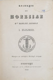 COLECTIE DIN POEZIILE DOMNULUI MARELUI LOGOFAT I. BIBESCU , 1848