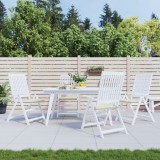 Gossi perne scaune gradina 4 buc. crem 40x40x3 cm tesatura oxford