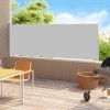 VidaXL Copertină laterală retractabilă de terasă, gri, 220x500 cm 313431