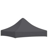 vidaXL Acoperiș pentru cort de petrecere, antracit, 2 x 2 m, 270 g/m&sup2; 315338