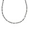 Colier Femei, Language Of Jewels, Rozariu Scurt, Margele Negre, Lant Auriu
