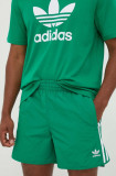 Adidas Originals pantaloni scurți bărbați, culoarea verde IM4424