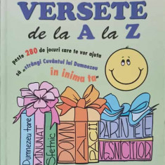 VERSETE DE LA A LA Z. JOCURI BIBLICE-FIVI TABAN