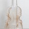Sticla decorativa de coniac 200ml sub forma de contrabas, are si dop