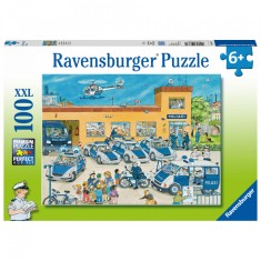 Puzzle Politie, 100 Piese