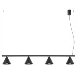 Candelabru Nox 4L Negru