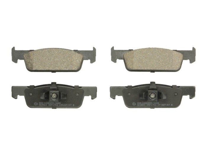 Set placute frana,frana disc RENAULT SYMBOL II (LU1/2) (2008 - 2013) KROTTENDORF KRO2016