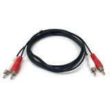 Cablu Audio 2x RCA Tata - Tata, 1.5 m Lungime - Amplificatoare sau Sistem HIFI