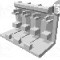 Conector pas semnal, 4 pini, pas pini 3.96mm, {{Subtip conector}}, TE Connectivity - 643067-4