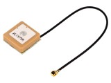 Antenă GPS 0dBi RHCP 50&Omega; pentru &icirc;ncastrare 15x15x6,8mm