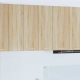 vidaXL Dulap suspendat cu ușă Riga Stejar Sonoma 60 x 31 x 80 cm 884276