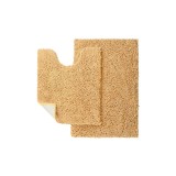 Cumpara ieftin Set 2 covorase pentru baie House Day, 1 x 76 x 50 cm, 1 x 60 x 50 cm, bej