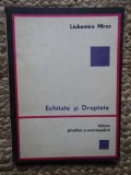 Miros Liubomira - Echitate si dreptate