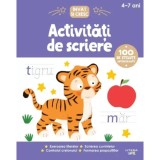 Invat si cresc, Activitati de scriere