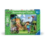 Cumpara ieftin Ravensburger - Puzzle Minecraft 100 piese XXL