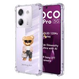 Husa antisoc pentru xiaomi poco m7 pro 5g - airbag tpu, col&Egrave;uri ranforsate - working girl