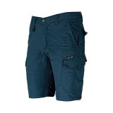 PANTALON SLIM-FIT SCURT / ALBASTRU - S