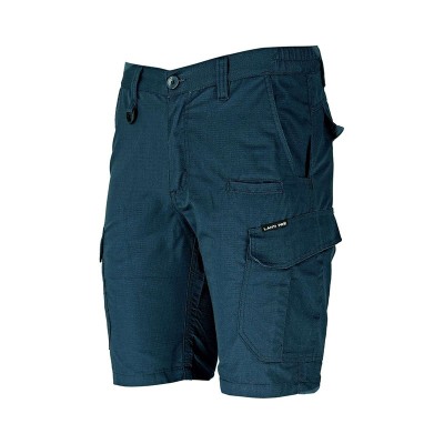 PANTALON SLIM-FIT SCURT / ALBASTRU - XL foto