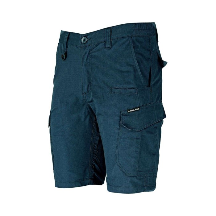 PANTALON SLIM-FIT SCURT / ALBASTRU - XL