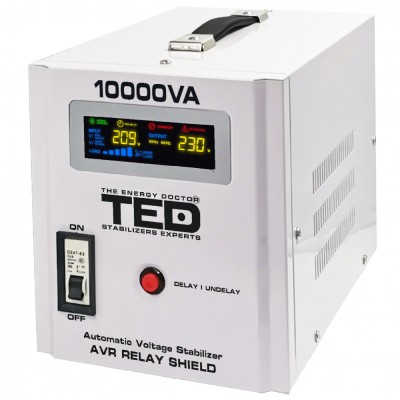 Stabilizator retea maxim 10KVA-AVR RT Series TED000071 SafetyGuard Surveillance foto