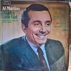 Disc Vinil Al Martino - Daddy's Little Girl-Jugoton, Capitol Records -LPCA-V-307