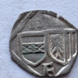 Austria 1 pfenning 1537 Linz argint Ferdinand I