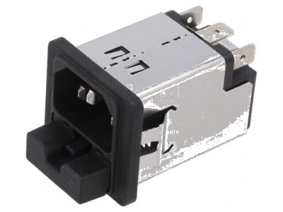 Conector: alimentare AC soclu tată 6A 250VAC IEC 60320 5220 foto